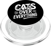 Cats Over Everything PopSockets PopGrip para MagSafe