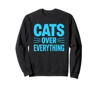 Cats Over Everything Sudadera