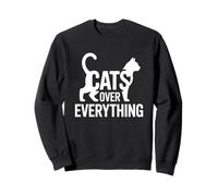 Cats Over Everything Sudadera