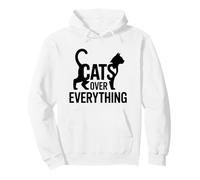 Cats Over Everything Sudadera con Capucha