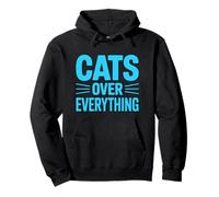 Cats Over Everything Sudadera con Capucha