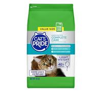 Cat's Pride Arena aglutinante Ligera Cuidado Completo, hasta 10 días de Potente Control de olores, hipoalergénica, para Varios Gatos, sin Perfume, 18 Libras