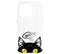 Cats Rule The World, Cool Funny Cats Graphic Cool Designs Carcasa para iPhone 15 Pro