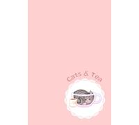 Cats & Tea (Pink): Cozy Journal Notebook with 6x9-inch Dot Grid Pages