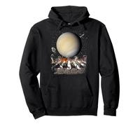 Cats Walking In Space Cat Astronaut Venus Planet Cat Lover Sudadera con Capucha