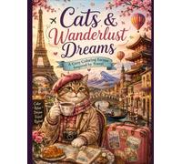 Cats & Wanderlust Dreams: A Cozy Coloring Escape Inspired by Travel