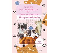 Cats:Whiskers & Wonders: 55 Easy Word Search Puzzles for All Ages - Celebrate Cats with Fun Themes Like Kittens, Breeds, Purring, Toys & More | 6x9, ... - Great for Travel, Quiet Time & Cat Lovers