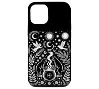 Cats Witchy Vibe Halloween Cottagecore Carcasa para iPhone 12/12 Pro