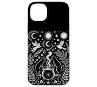 Cats Witchy Vibe Halloween Cottagecore Carcasa para iPhone 14 Plus