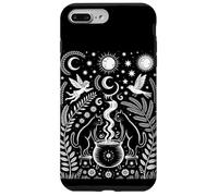 Cats Witchy Vibe Halloween Cottagecore Carcasa para iPhone 7 Plus/8 Plus
