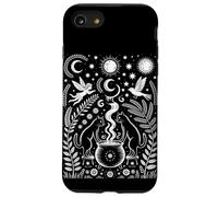 Cats Witchy Vibe Halloween Cottagecore Carcasa para iPhone SE (2020) / 7/8