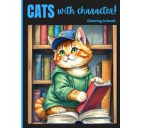 Cats with character!: Coloring in book