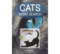 Cats Word Search: 58 different puzzles with solutions, 116 pages, 6" x 9" format, makes a great gift for any cat lover