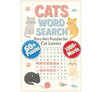 Cats Word Search: 6 x 9 Inches | 138 Pages |60+ Meow-Inspired Puzzles | A Word Search Book for Cat Lovers of All Ages