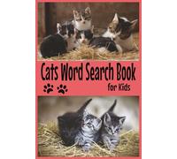 Cats Word Search Book for Kids