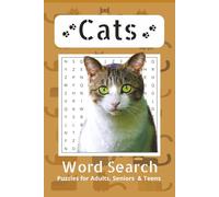 Cats Word Search Puzzle Book: Word Searches with Easy to Read Print about Cats, Cat Paw, Cat Meow and More | 6x9 inches, 66 pages | 33+ Puzzles ... Gift for Vacations, Holidays and Free Times