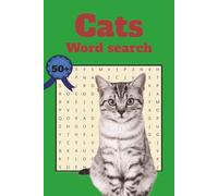 Cats Word Search Puzzle Book: Word Searches with Easy to Read Print about Cats, Cats Pets, Cats Cute and more | 6x9 inches, 110 pages | 50+ Puzzles ... Gift for Vacations, Holidays and Free Times