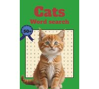Cats Word Search Puzzle Book: Word Searches with Easy to Read Print about Cats, Cats Pets, Cats Cute and more | 6x9 inches, 110 pages | 50+ Puzzles ... Gift for Vacations, Holidays and Free Times