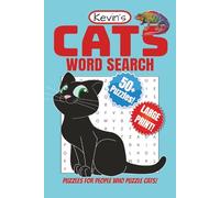 Cats Word Search Puzzle Book: Word searches with easy to read print about cats, kittens, pets, animals