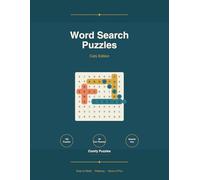 Cats Word Search Puzzles: 100 Fun Themed Puzzles for Adults