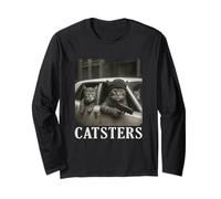 Catsters Gangster Cat Meme Funny Cats Gang Humor Manga Larga