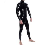 Catsuit De Goma De Látex Para Hombres Y Mujeres, Traje De Látex Unisex,Otros,Women-XS