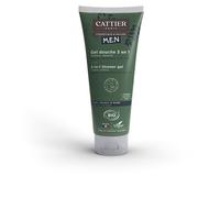 Cattier Gel de Ducha 3 en 1 Bio Para Hombre 200 ml