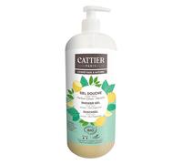 Cattier Gel de Ducha Bio Menta Limón 1L