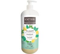 Cattier Gel de Ducha de Aloe Vera, Limón y Menta BIO 1 L