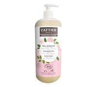 Cattier Gel de Ducha Sin Sulfato de Rosa Peonía Bio 1L