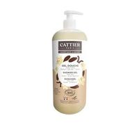 Cattier - Gel de Ducha Sin Sulfatos "Vainilla y Tonka" (1L x2) - PACK 2