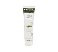 Cattier - Mascarilla de arcilla verde ecológica, 100 ml