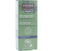 Cattier Men Cuidado Rostro 3 en 1 Bio 50 ml