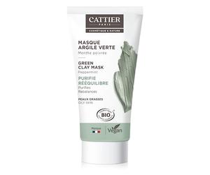 Cattier Mini Máscara - Arcilla Verde - Piel grasa - 30 ml