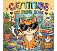 Cattitude Coloring Book