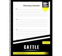 Cattle Log Book Track Your Calving and Livestock Health Growth