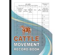 Cattle Movement Record Book: Farm Livestock Information Management Tracker