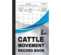 Cattle Movement Record Book: Farm Livestock Information Management Tracker