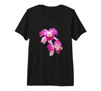 Cattleya Laelia Purpurata Magenta Rosa Orchid Shapes Mania Camiseta Premium