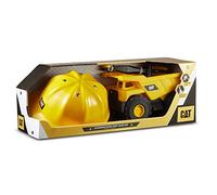 CatToysOfficial |SET de construcción para arena|Camión Volquete, casco, Rastrillo|Regalo, Juguetes Niños 3 Años o Más
