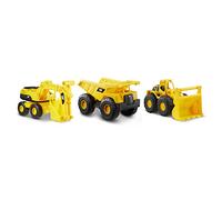 CatToysOfficial Set de Vehículos de Construcción de Juguete | Camión Volquete, Pala Cargadora, Excavadora | Partes Articuladas | CAT Toy Regalos y Juguetes para Niños de 3 Años o Más