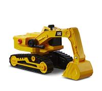 CatToysOfficial | Versión clásica Power Haulers Excavadora Juguetes | Luces y Sonidos Reales, impulsado por Movimiento, Funciones de Trabajo | Vehículos interactivos de construcción para niños a