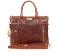 Catwalk Collection Handbags - Tote Grande de Piel - Bolso Bandolera Mujer - Maletín Ordenador Portátil - Bolso de Trabajo - Adele