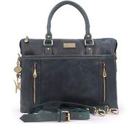 Catwalk Collection Handbags - Tote Grande de Piel - Bolso Bandolera Mujer - Maletín Ordenador Portátil - Bolso de Trabajo - Adele