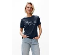 Catwalk Junkie Always Late Tshirt Black Iris Talla: 34 | Camisetas de Seda Outlet | Mujer | Negro