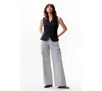 Catwalk Junkie Cargo Jeans Chateau Grey Talla: W28L32 | Vaqueros Rectos Outlet | Mujer | Gris