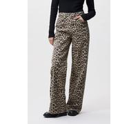 Catwalk Junkie Loose Fit Leopard Jeans Grey Morn Talla: W25L32 | Pantalones Outlet | Mujer | Gris