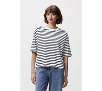 Catwalk Junkie Loose Fit Striped Tshirt Black Talla: 38 | Camisetas de Seda Outlet | Mujer | Negro