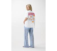 Catwalk Junkie Oversized Graphic Tshirt Off White Talla: 40 | Camisetas de Seda Outlet | Mujer | Blanco
