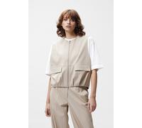 Catwalk Junkie Pinstripe Bodywarmer Cement Talla: 40 | Chaquetas Outlet | Mujer